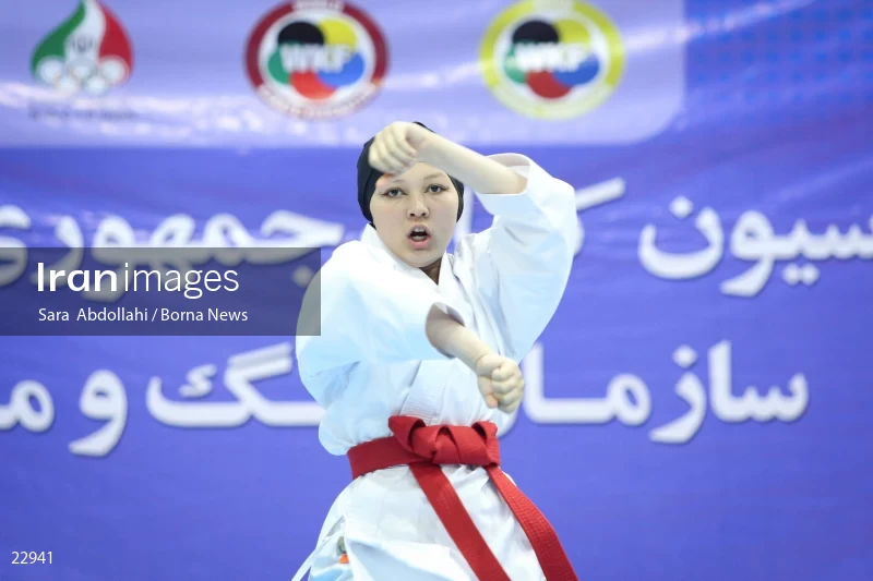 Karate competitions of the First International Nowruz Games For Women