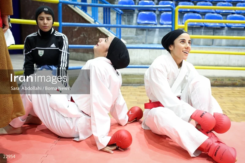 Karate competitions of the First International Nowruz Games For Women