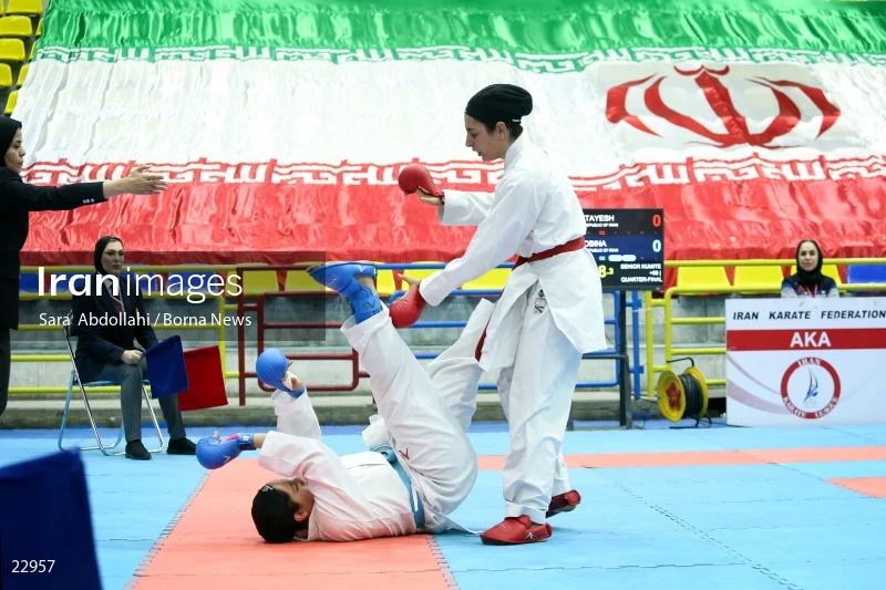 Karate competitions of the First International Nowruz Games For Women