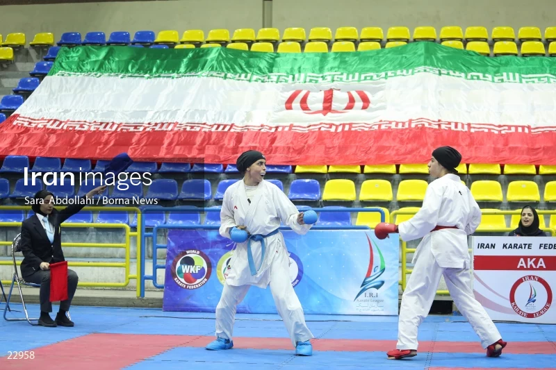 Karate competitions of the First International Nowruz Games For Women