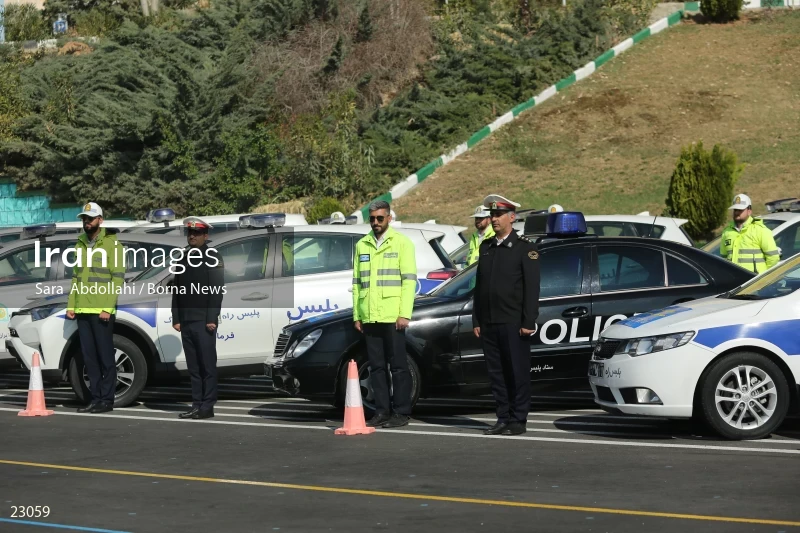 The traffic and safety services exercise of the Nowruz