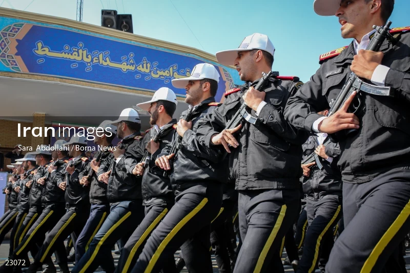 The traffic and safety services exercise of the Nowruz