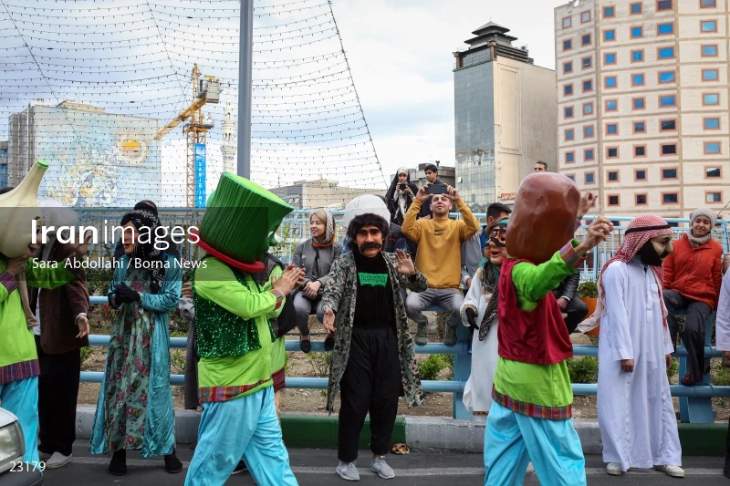 Nowruz celebration in Tehran