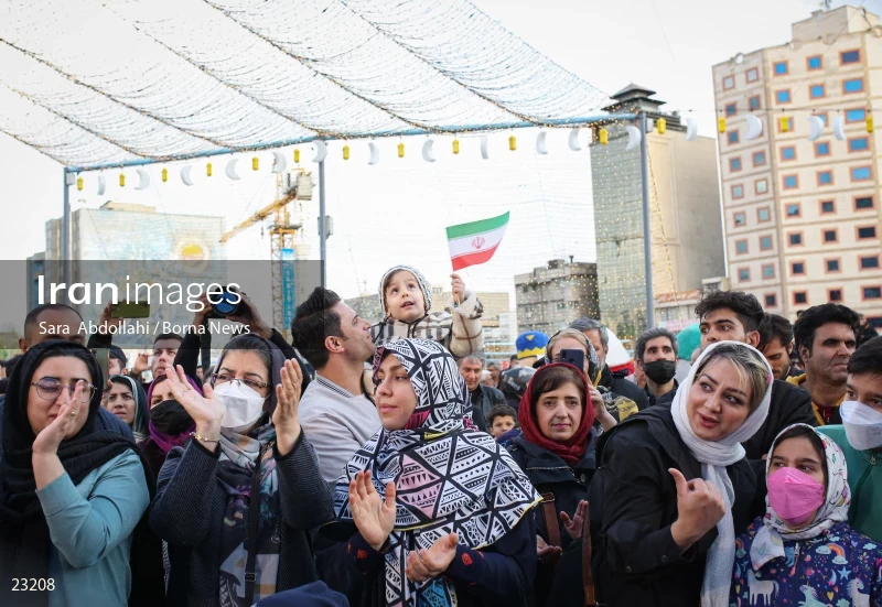 Nowruz celebration in Tehran