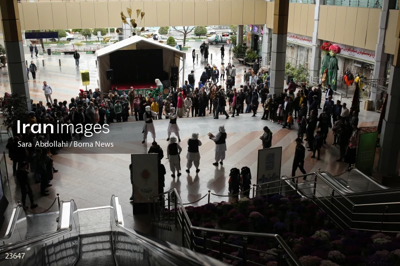Entertainment programs of Nowruz in Milad tower in