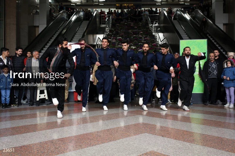 Entertainment programs of Nowruz in Milad tower in