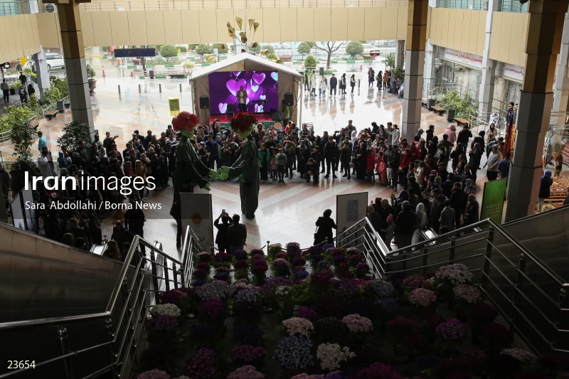 Entertainment programs of Nowruz in Milad tower in