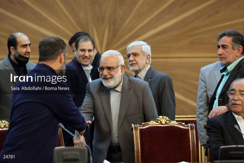 The meeting of the president with a group of benefactors and officials of charitable institutions