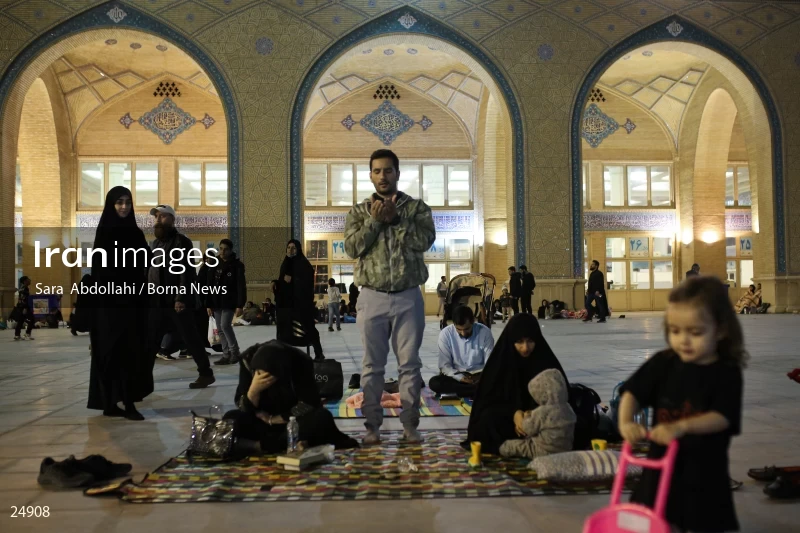 Qadr Night in Tehran Mosalla - 19th day of Ramadan