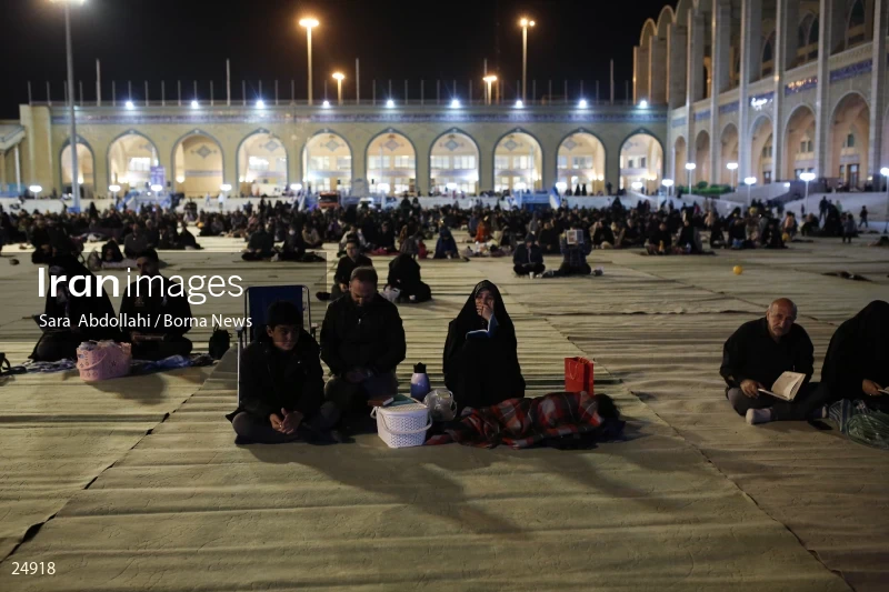 Qadr Night in Tehran Mosalla - 19th day of Ramadan