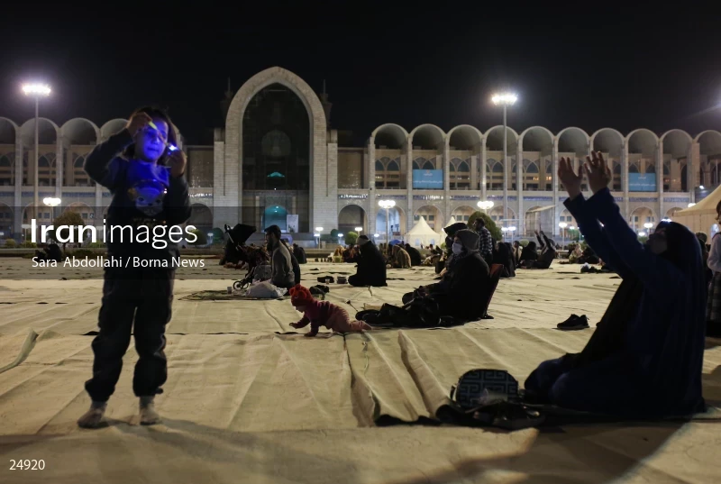 Qadr Night in Tehran Mosalla - 19th day of Ramadan