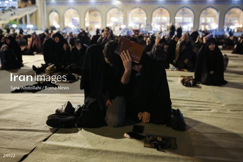 Qadr Night in Tehran Mosalla - 19th day of Ramadan