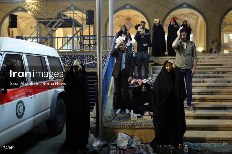 Qadr Night in Tehran Mosalla - 19th day of Ramadan