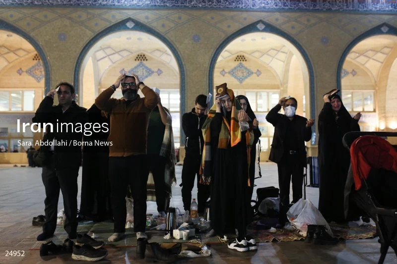 Qadr Night in Tehran Mosalla - 19th day of Ramadan