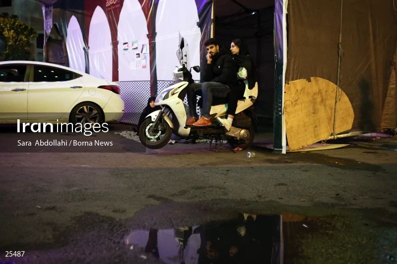 Qadr Night in Tehran Palestine Square (23rd day of Ramadan)
