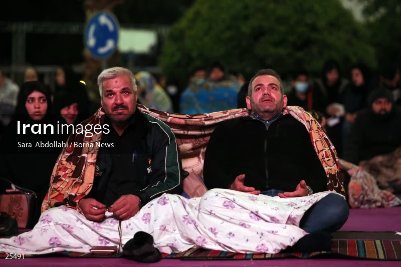 Qadr Night in Tehran Palestine Square (23rd day of Ramadan)