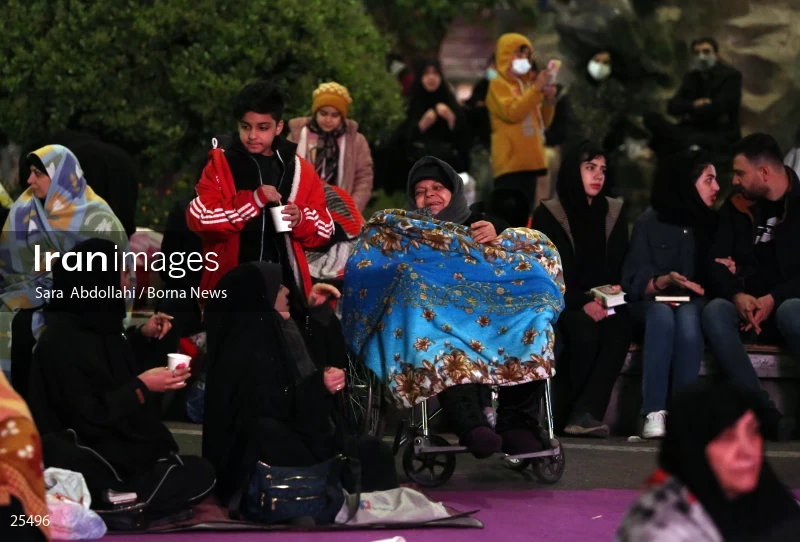 Qadr Night in Tehran Palestine Square (23rd day of Ramadan)
