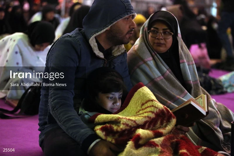 Qadr Night in Tehran Palestine Square (23rd day of Ramadan)