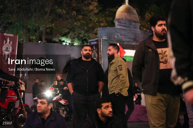 Qadr Night in Tehran Palestine Square (23rd day of Ramadan)