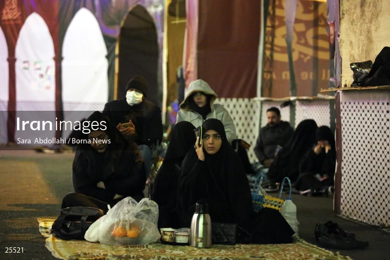 Qadr Night in Tehran Palestine Square (23rd day of Ramadan)