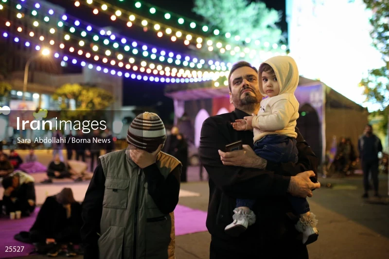 Qadr Night in Tehran Palestine Square (23rd day of Ramadan)