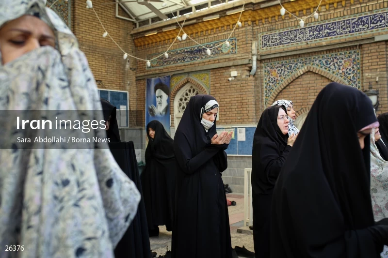 Iranians perform Eid al-Fitr prayers in Tehran