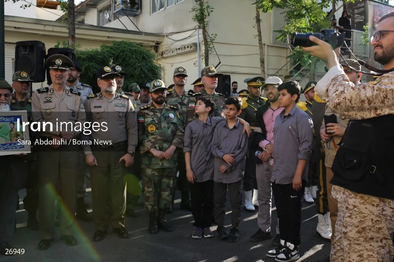 Funeral ceremony of martyr Johnny Bet Oshana