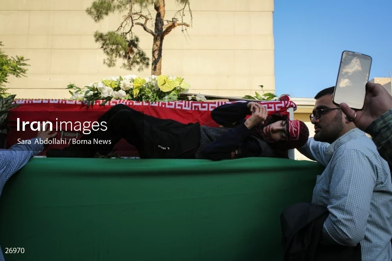 Funeral ceremony of martyr Johnny Bet Oshana