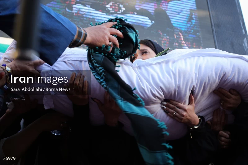 Funeral ceremony of martyr Johnny Bet Oshana