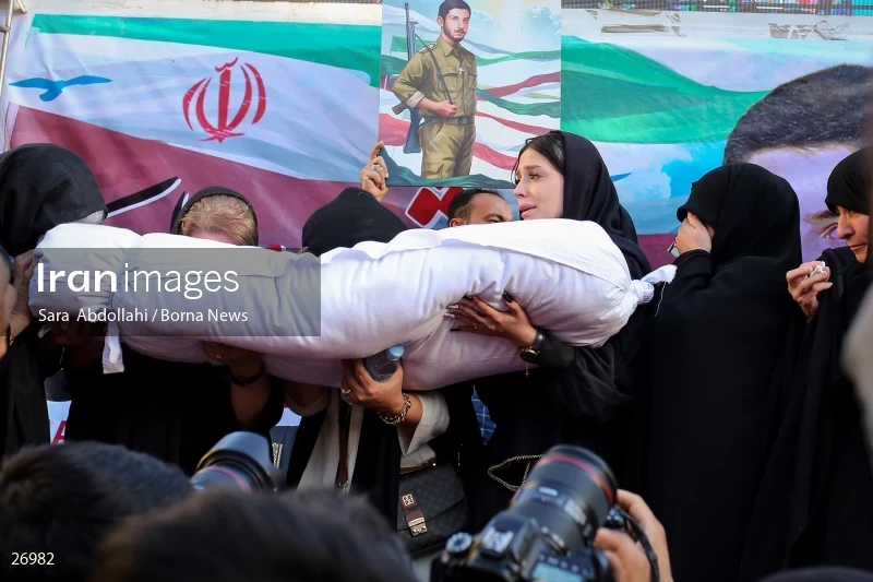 Funeral ceremony of martyr Johnny Bet Oshana
