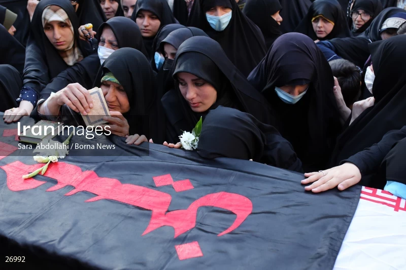 Funeral ceremony of martyr Johnny Bet Oshana