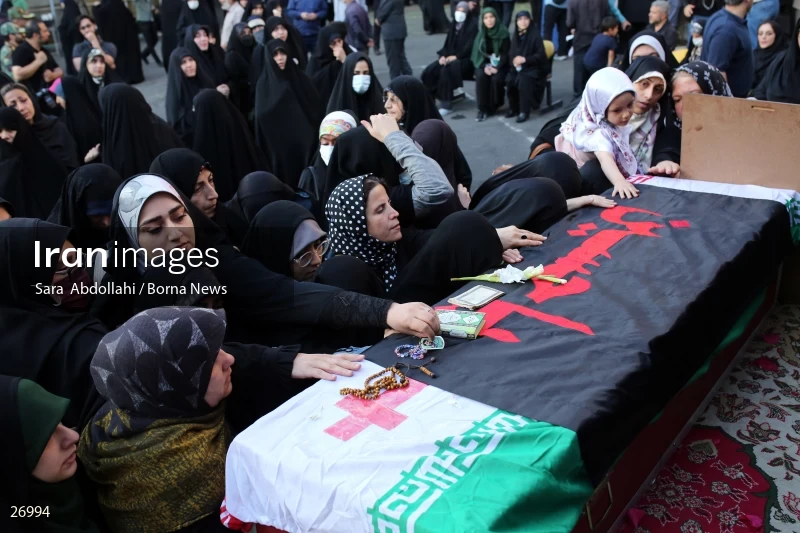 Funeral ceremony of martyr Johnny Bet Oshana