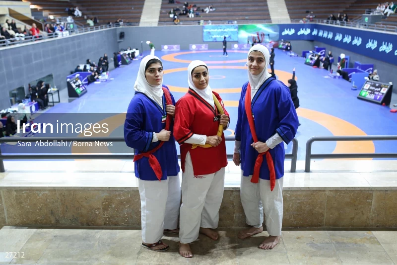 The national championship and selection of the Iranian female Alysh wrestling national team