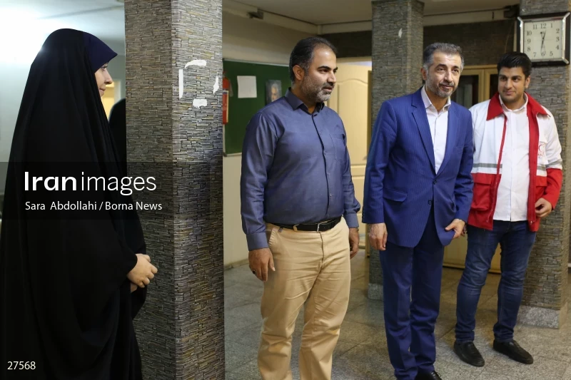 Shahrokh Ramin, the head of Pharmaceutical Complex of Iranian Red Crescent Society