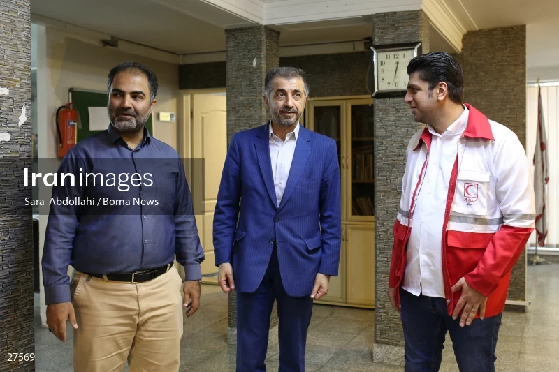 Shahrokh Ramin, the head of Pharmaceutical Complex of Iranian Red Crescent Society