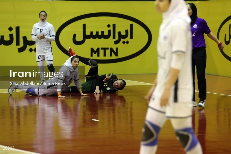 Sang Ahan Bafq is the champion of Iran Women's Premier Handball League