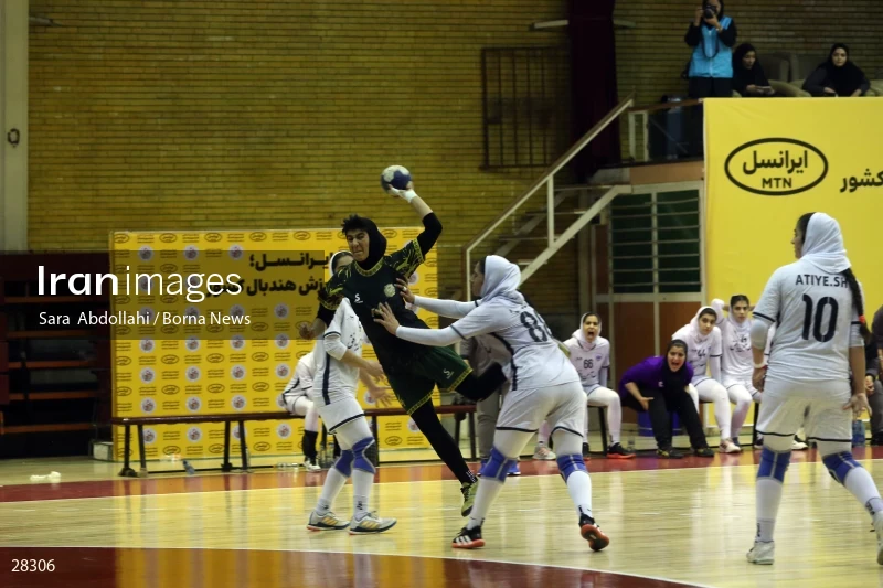 Sang Ahan Bafq is the champion of Iran Women's Premier Handball League