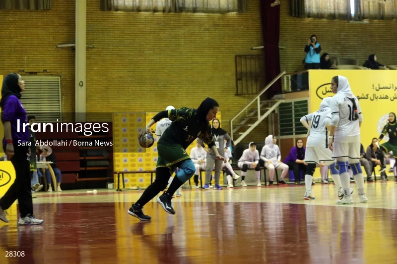 Sang Ahan Bafq is the champion of Iran Women's Premier Handball League