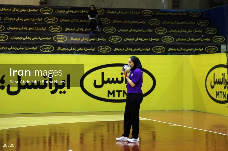 Sang Ahan Bafq is the champion of Iran Women's Premier Handball League