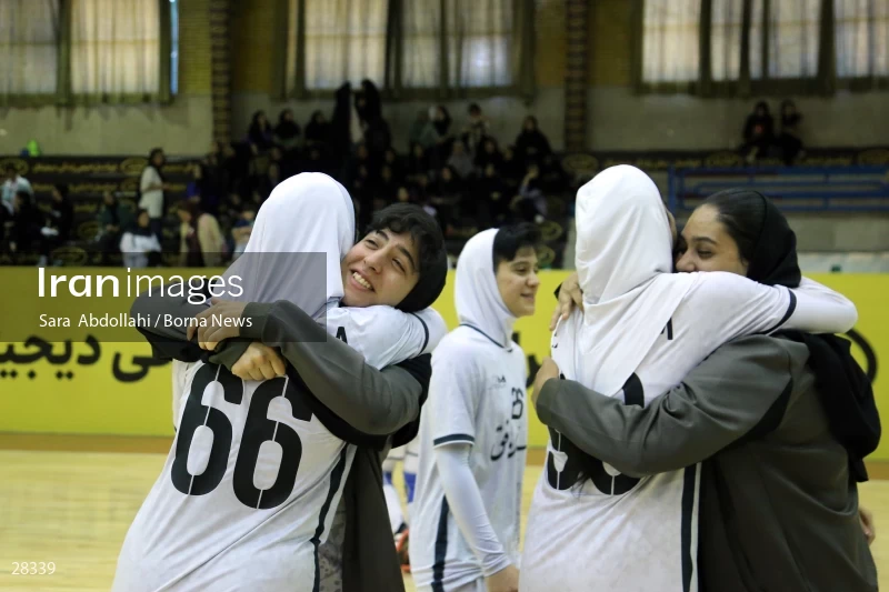 Sang Ahan Bafq is the champion of Iran Women's Premier Handball League