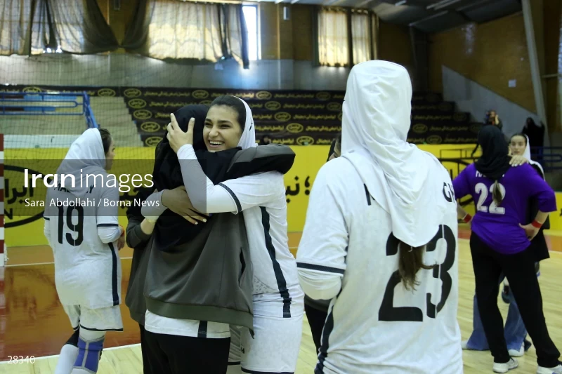 Sang Ahan Bafq is the champion of Iran Women's Premier Handball League