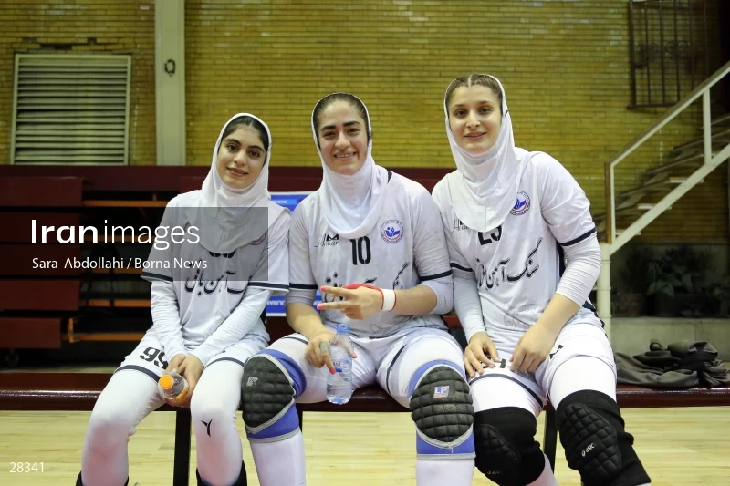 Sang Ahan Bafq is the champion of Iran Women's Premier Handball League