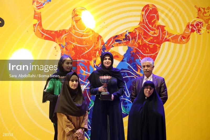 Sang Ahan Bafq is the champion of Iran Women's Premier Handball League