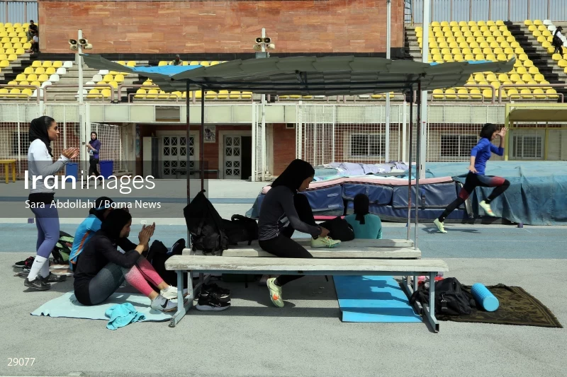 Tehran Grand Prix women's track and field competition