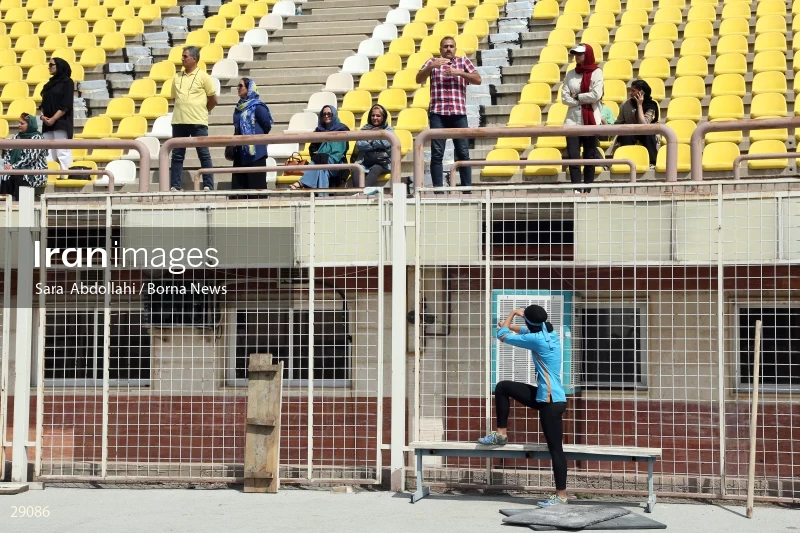 Tehran Grand Prix women's track and field competition