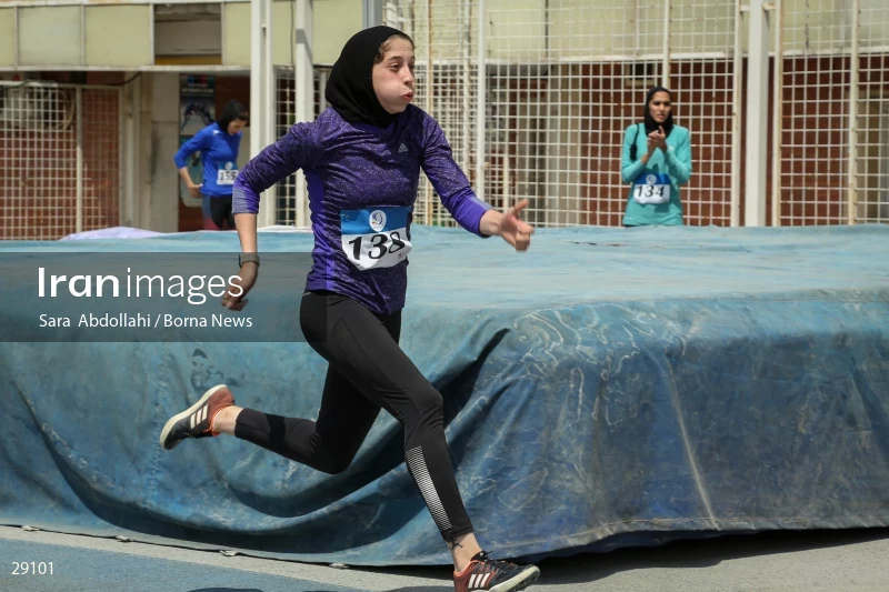 Tehran Grand Prix women's track and field competition