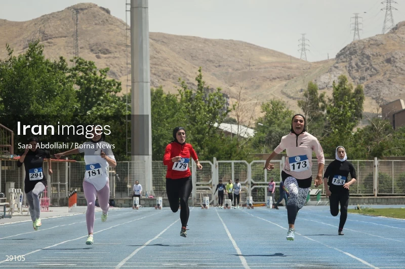 Tehran Grand Prix women's track and field competition