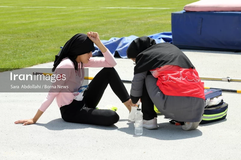 Tehran Grand Prix women's track and field competition