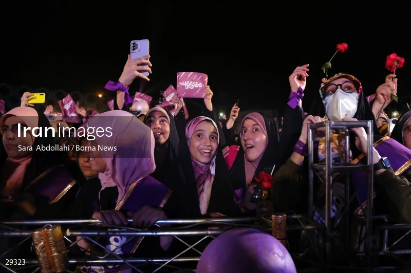 The celebration of National Girl's Day in Iran