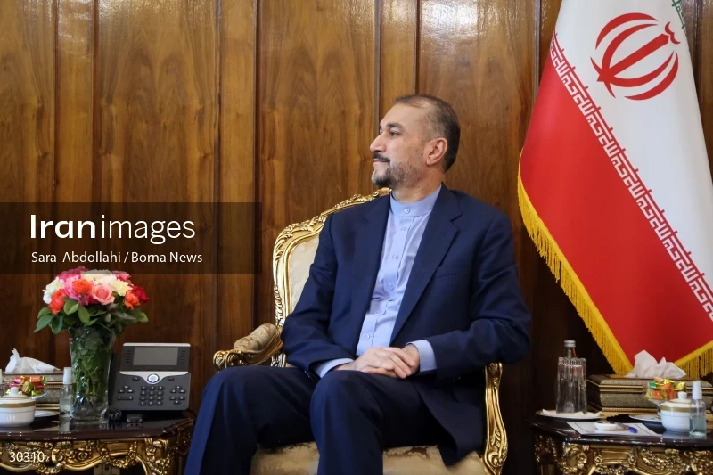 The meeting of the released Iranian diplomat Asadollah Asadi with the Minister of Foreign Affairs